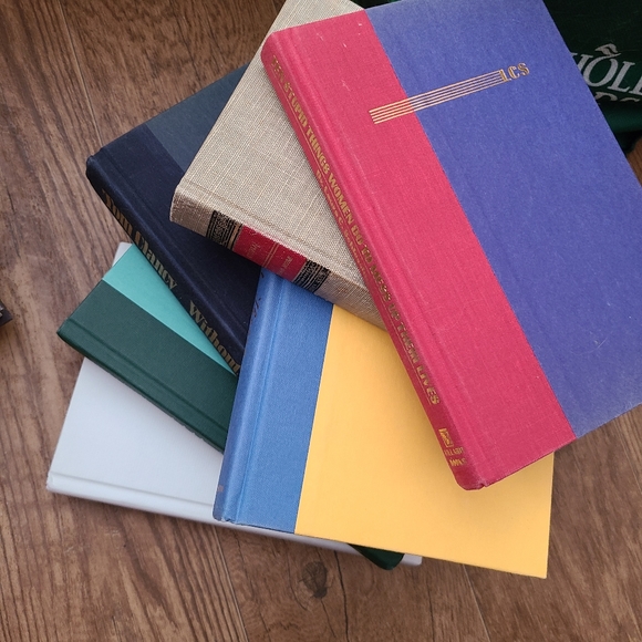 Hardcover Books Home decor craft ephemra mantle library u choose color - Picture 8 of 11